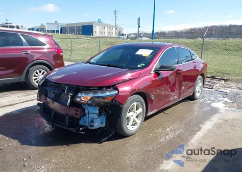 2016 Chevrolet Malibu Ls z USA, uszkodzony, nr VIN 1G1ZB5ST0GF220793